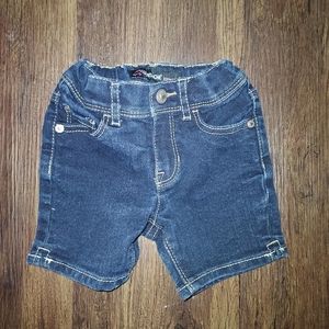Girls Jordache Denim Blue Jean Bermuda Shorts Size 2T